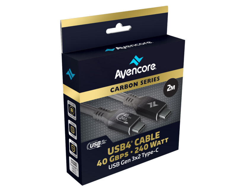 Carbon Series USB4 Cable Box