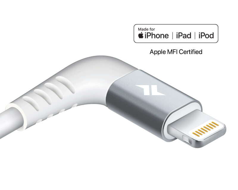 Platinum Series Right-Angle Lightning to USB-A Cable Gallery 1