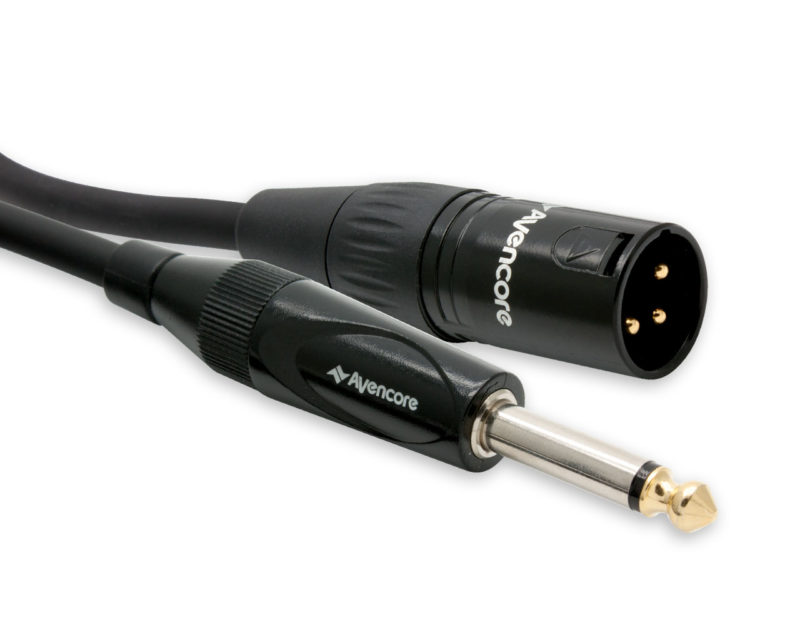 Platinum Series XLR to Quarter-Inch Male to Male Cable