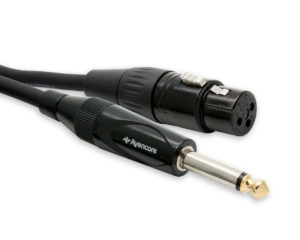 Platinum Series XLR to Quarter-Inch Female to Male Cable