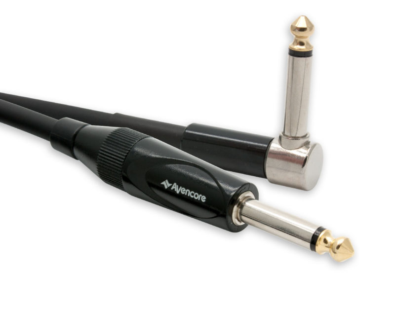 Platinum Series Quarter-Inch Guitar Cable Right Angle