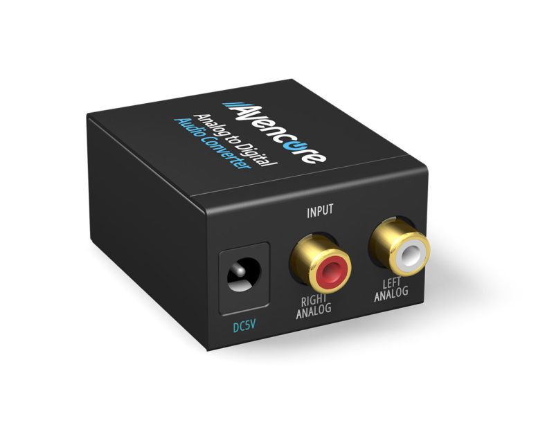 Analog to Digital Audio Converter (Stereo Audio to TOSLINK & Digital Coaxial) Gallery 1