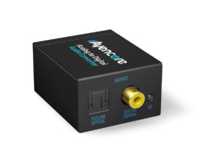 Analog to Digital Audio Converter (Stereo Audio to TOSLINK & Digital Coaxial)